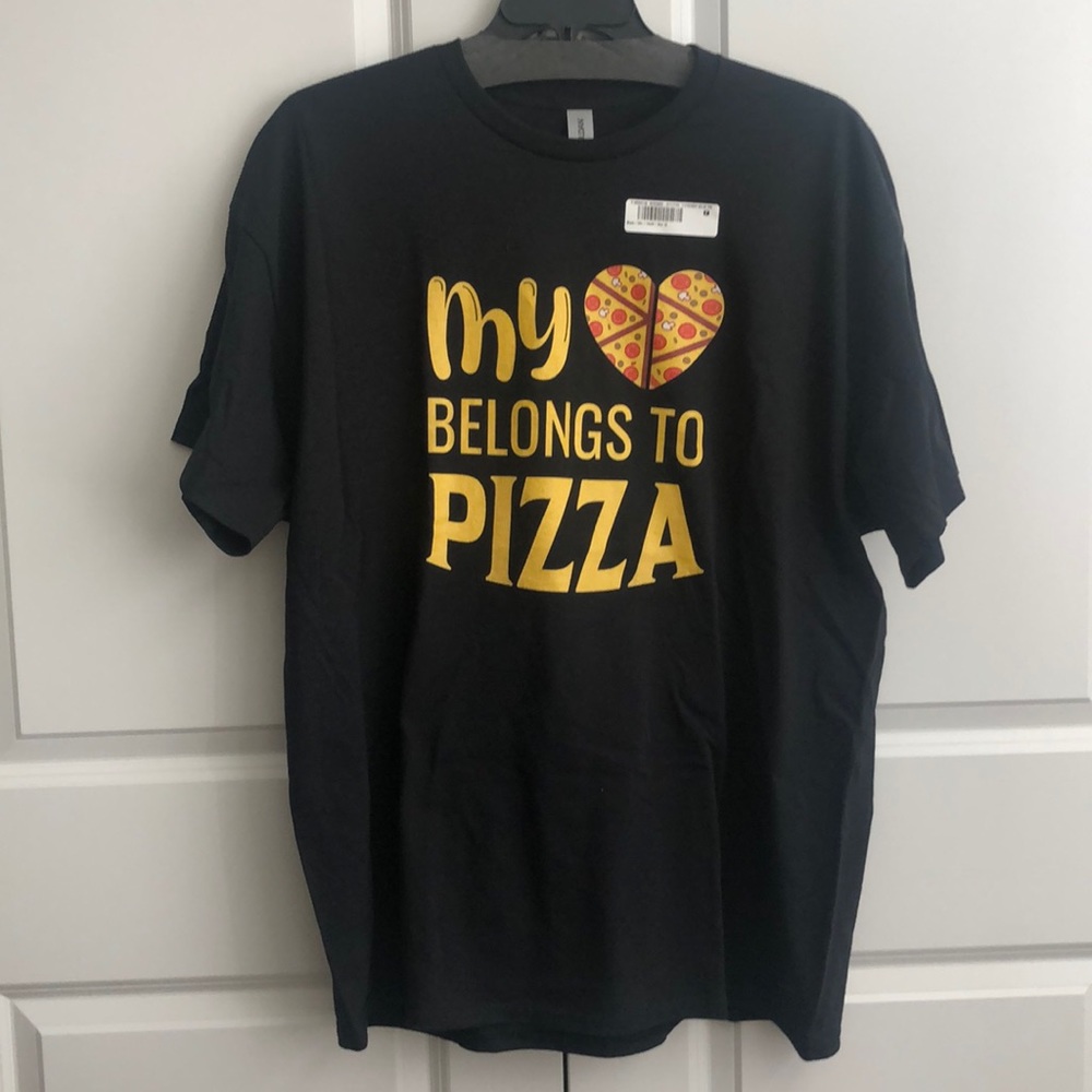 My Heart Belongs to Pizza T-shirt